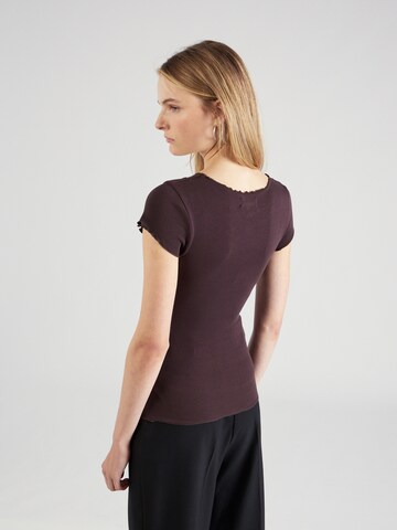 rosemunde - Camiseta en marrón