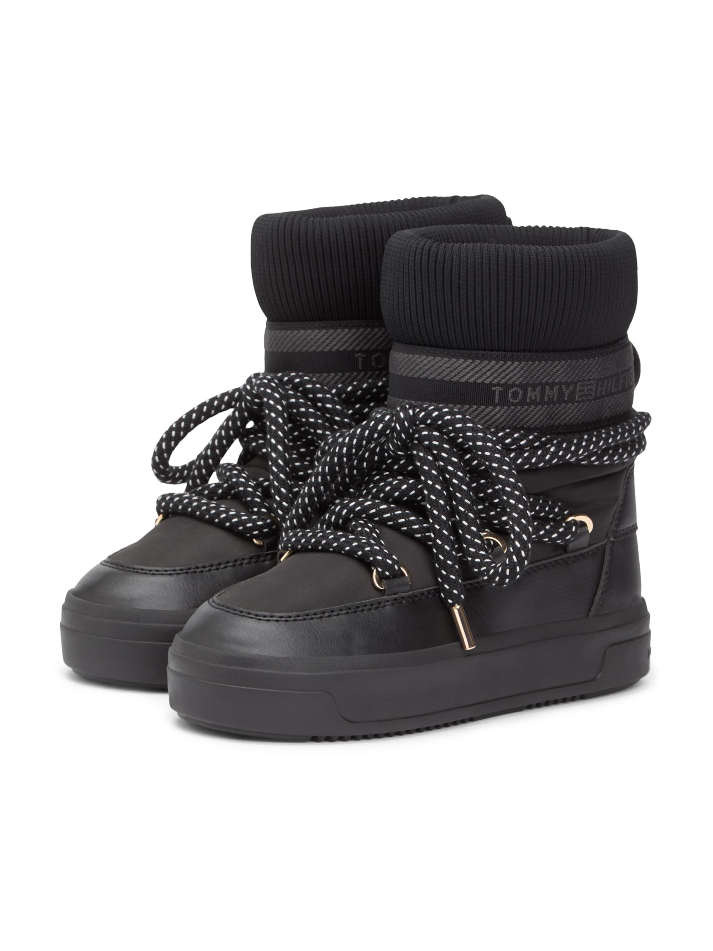 TOMMY HILFIGER Сноубутсы в Черный