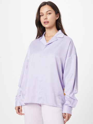 Regular fit Camicia 'Till' di Smiles in lilla