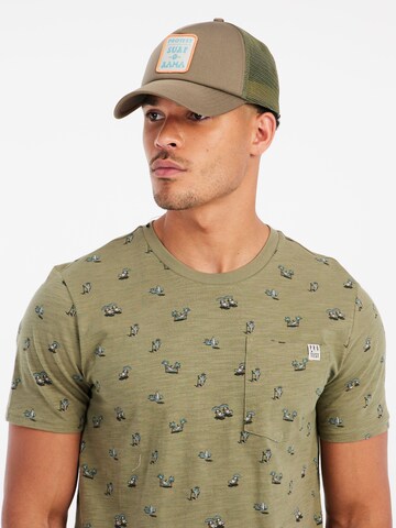 PROTEST Cap 'PRTCrab'‌‌‌‌‌ in Grün: Vorderseite