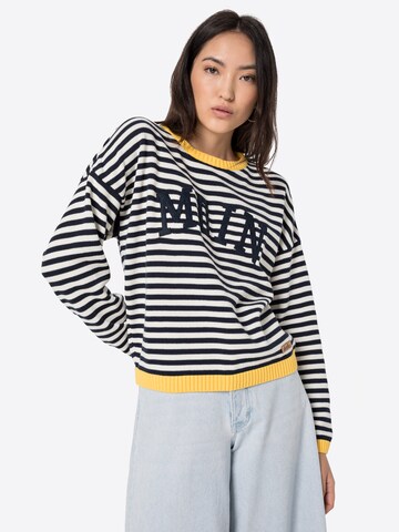 Pull-over Derbe en bleu : devant