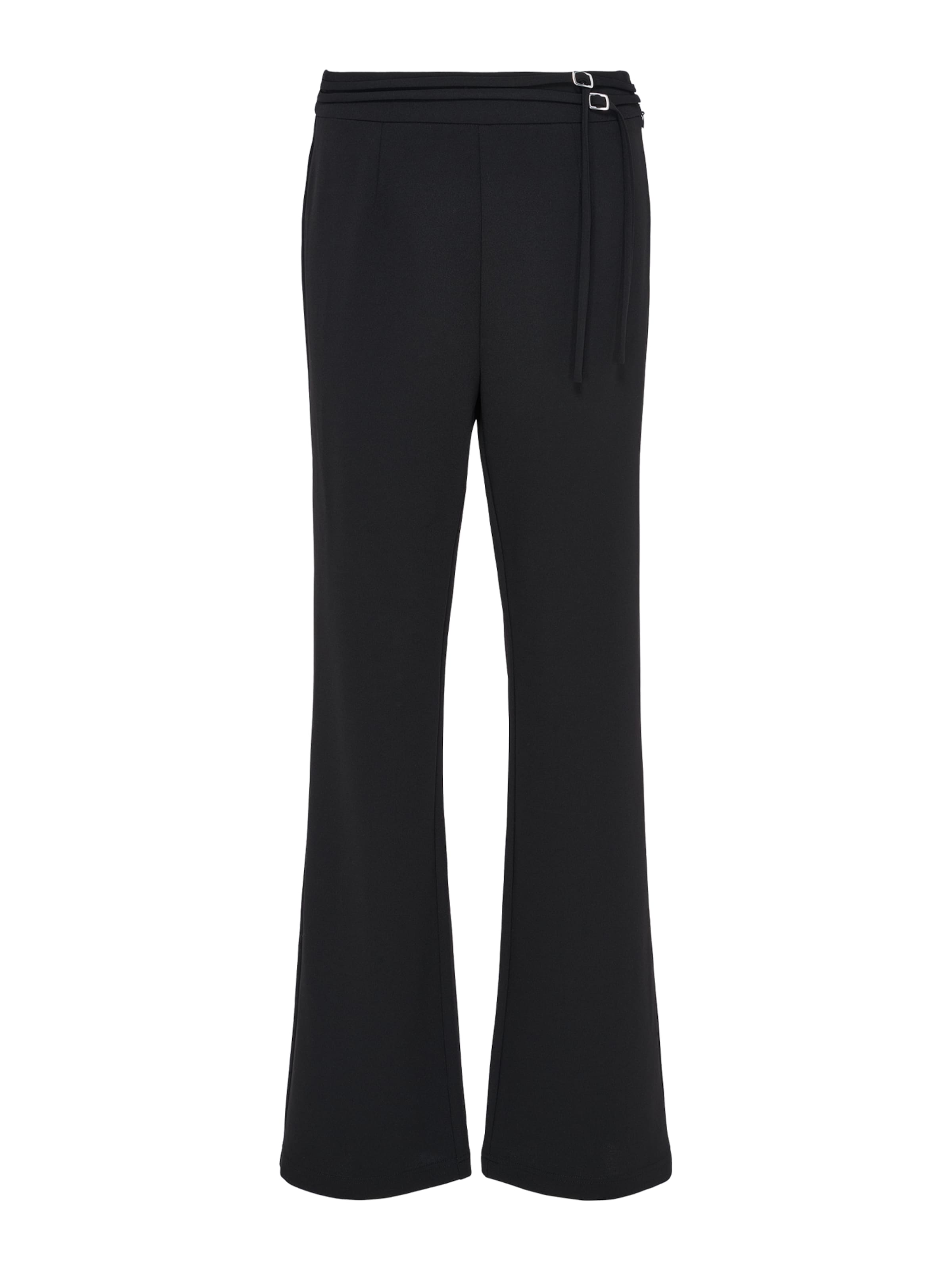 LeGer by Lena Gercke regular Παντελόνι 'Marietta' σε μαύρο: μπροστά