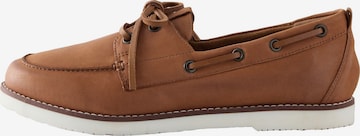 Chaussure à lacets Next en marron : devant