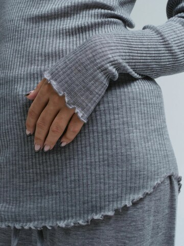 T-shirt Seamless Basic en gris