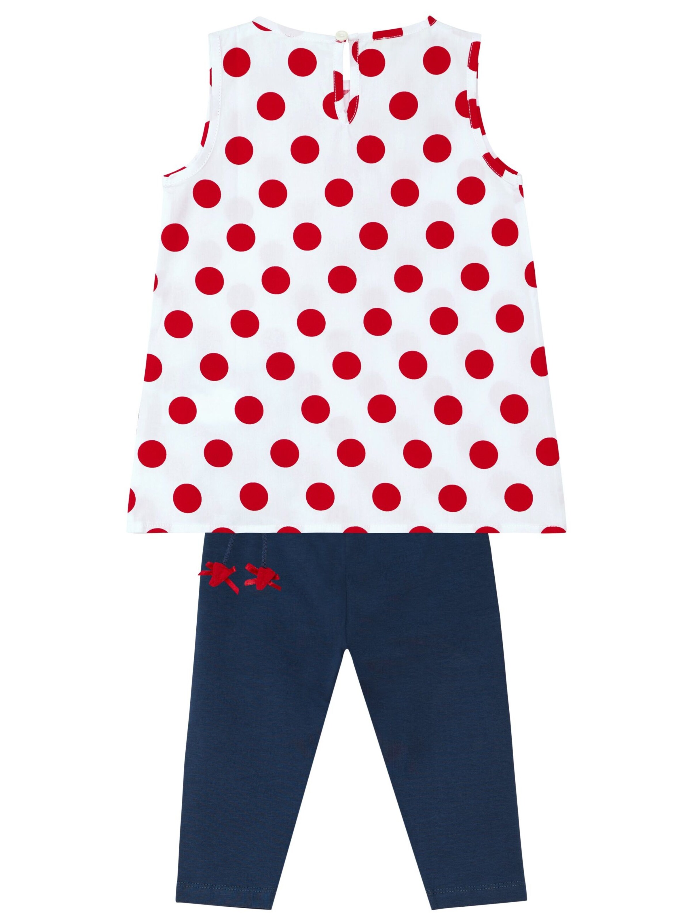 Completo per l'allenamento 'Dotted Doll' di Denokids in colori misti