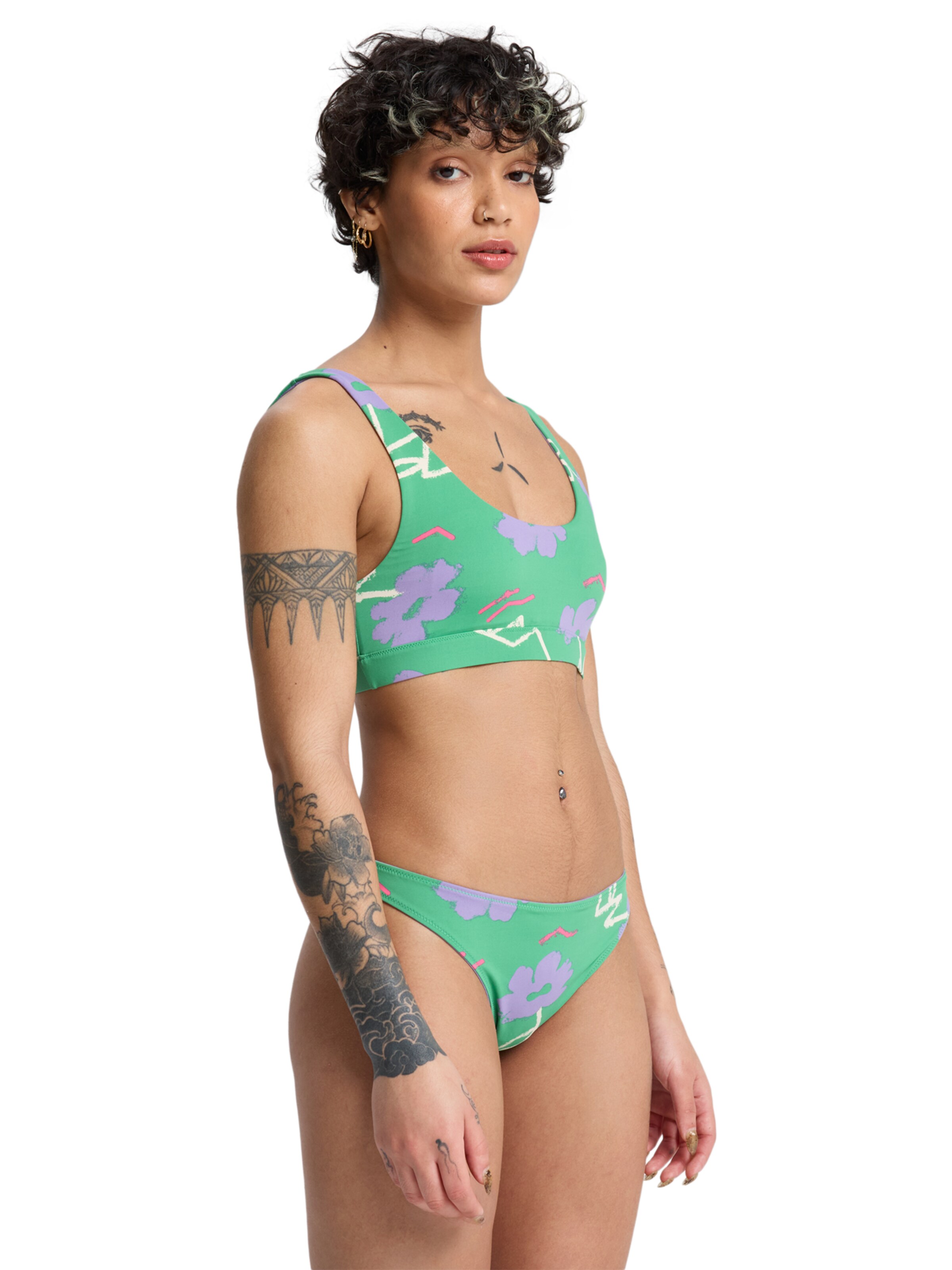 QUIKSILVER Bikini Bottoms 'Riva' in Green
