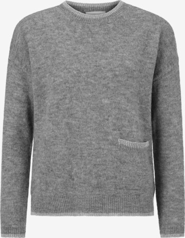 Rich & Royal Sweater in Grey: front