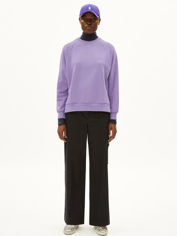 Sweat-shirt 'Giovanna' ARMEDANGELS en violet