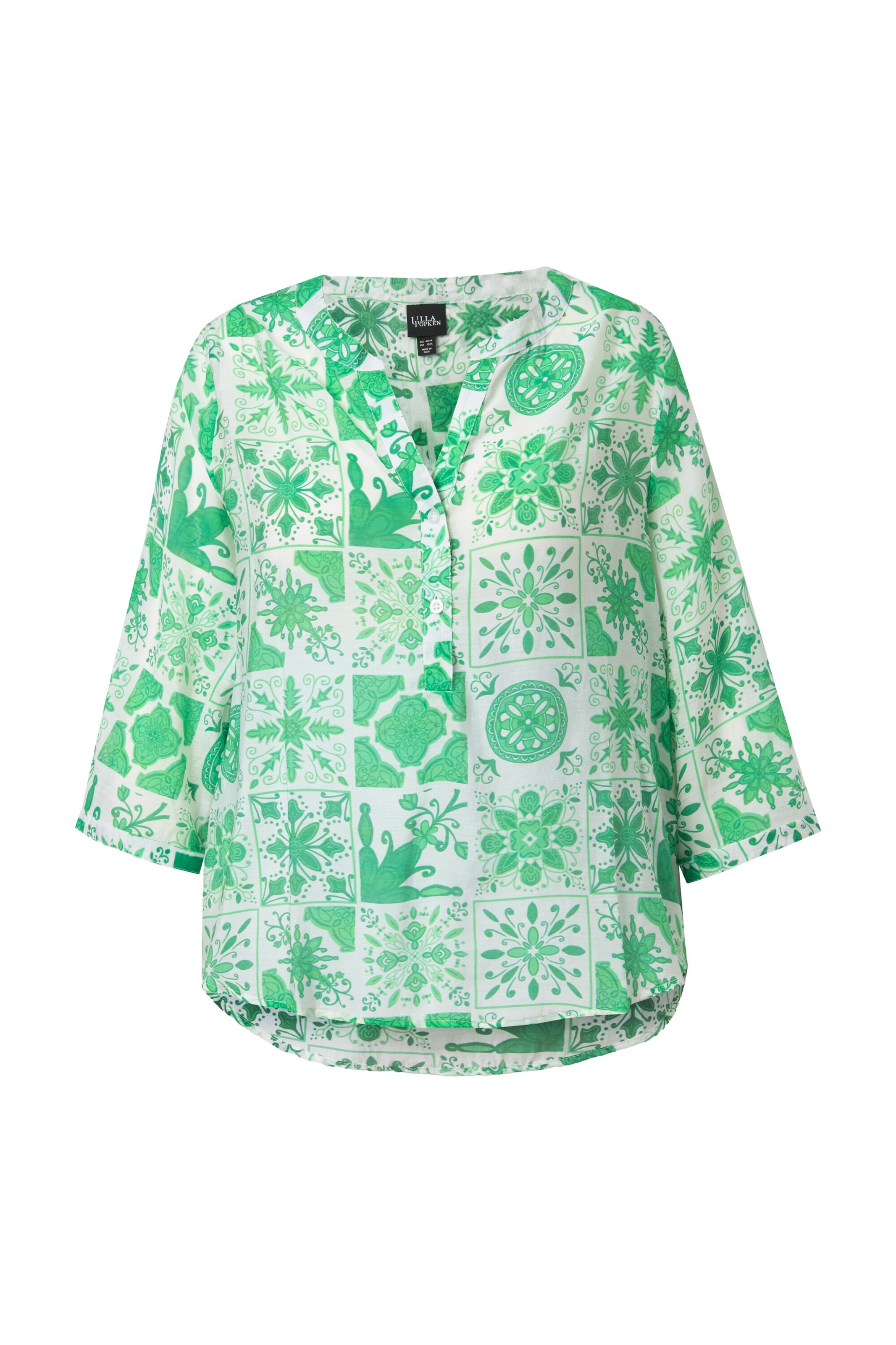 Ulla Popken Tunic in Green: front