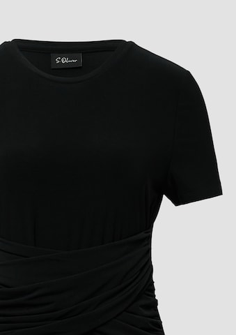 s.Oliver BLACK LABEL Kleid in Schwarz