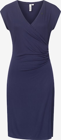 Ragwear Kleid 'Crupi' in Blau: Vorderseite