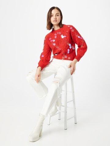 Warehouse Sweater in Red