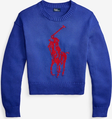 mėlyna Polo Ralph Lauren Megztinis: priekis