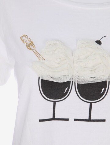 Anna Sui Shirt L in Weiß
