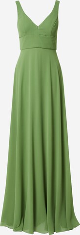 STAR NIGHT Společenské šaty – zelená: přední strana