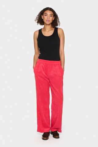 SAINT TROPEZ Loosefit Hose 'Gabbor' in Rot