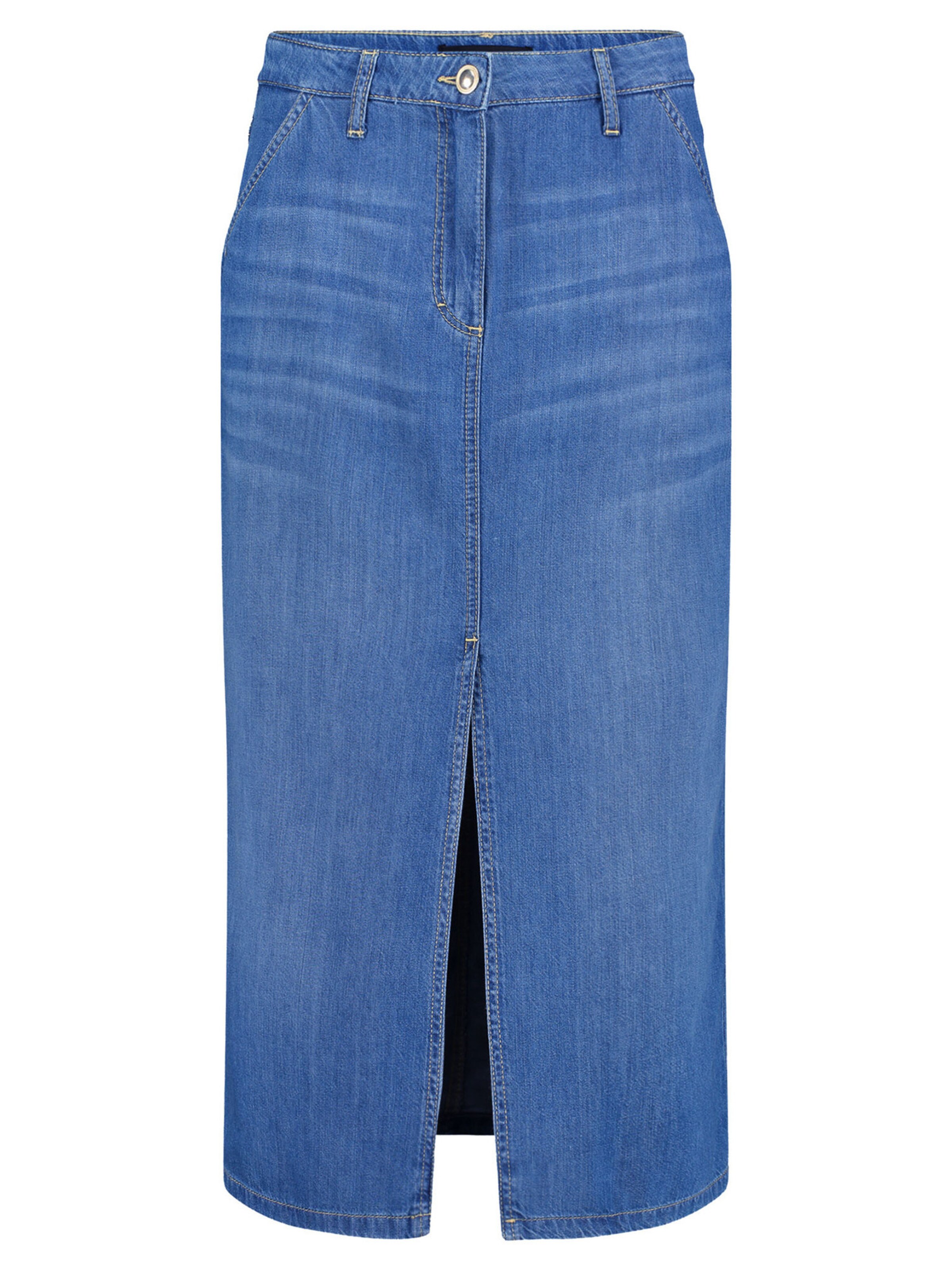 Jupe Betty Barclay en bleu : devant