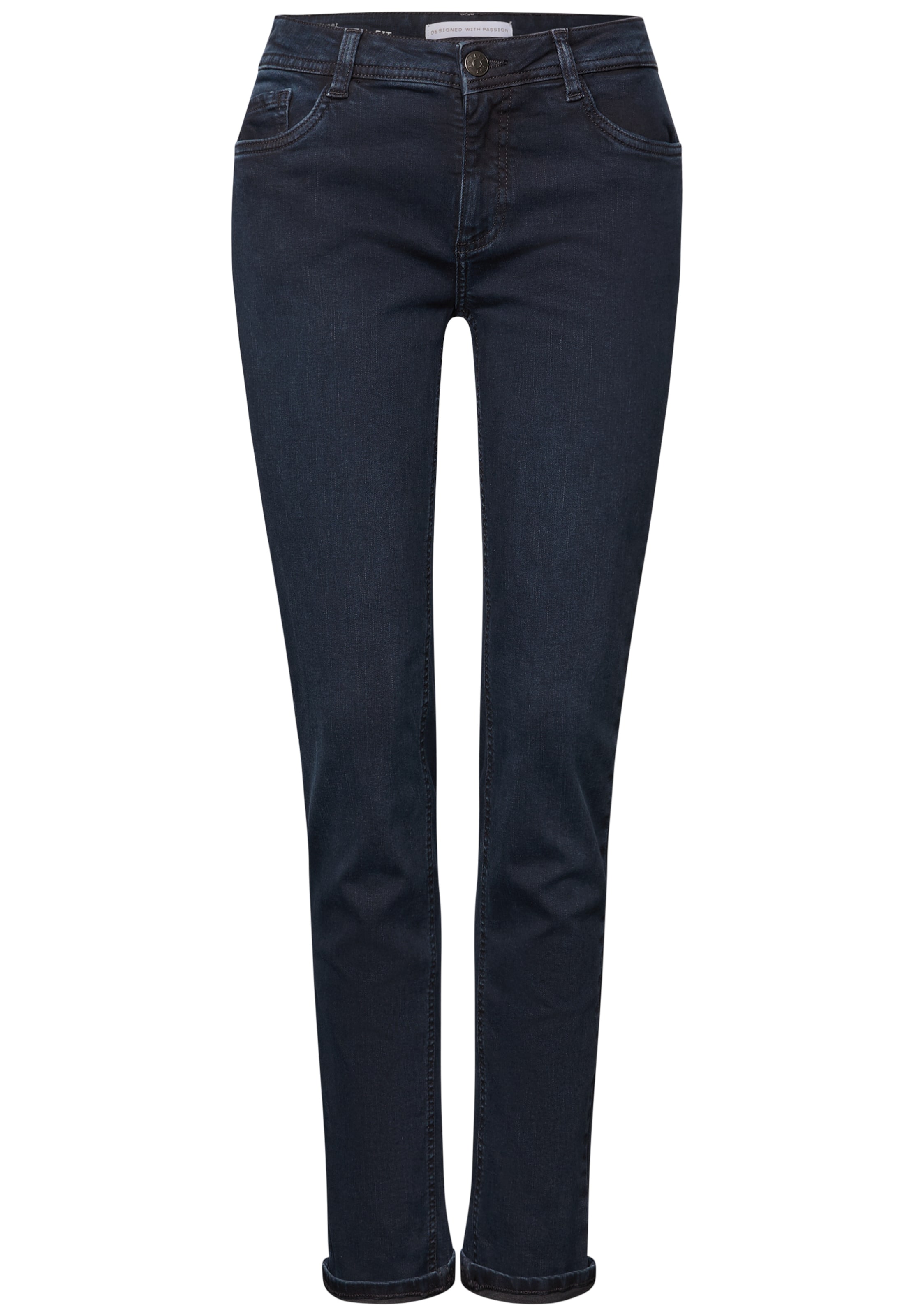 STREET ONE Regular Jeans in Blau: Vorderseite