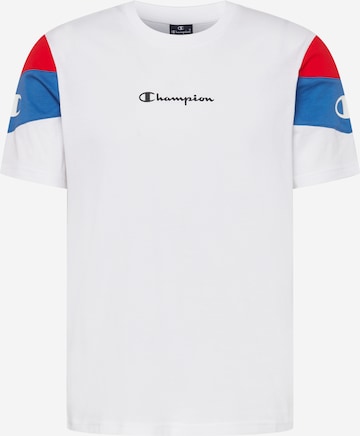 Champion Authentic Athletic Apparel T-Shirt in Weiß: front
