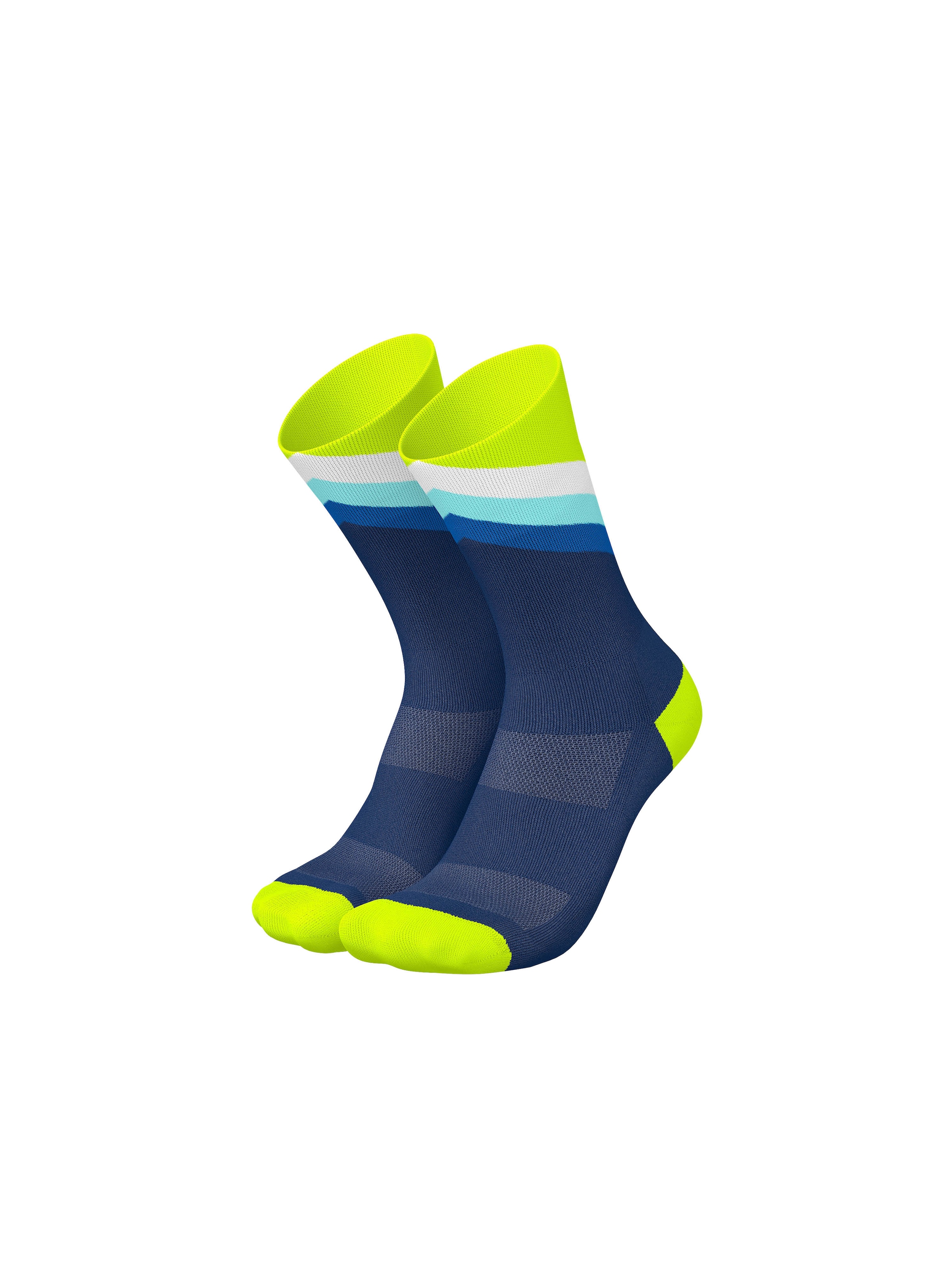 INCYLENCE Sportsocken 'GRADES'‌‌‌ in Blau: Vorderseite