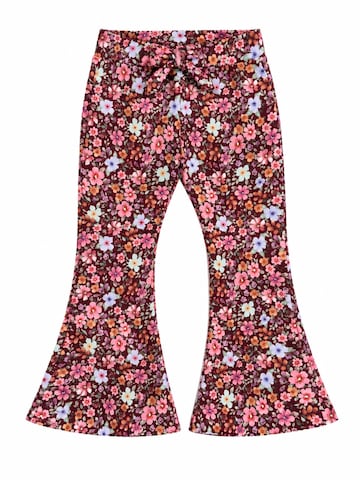 évasé Pantalon By Isèle en rouge : devant