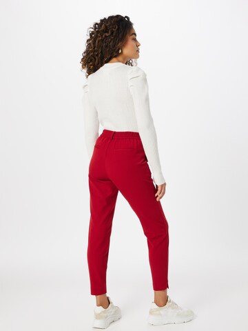 OBJECT - Tapered Pantalón 'Lisa' en rojo