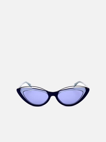 POLICE Sonnenbrille 'Police SPL937 Blue, shiny baby-blue 55/17/140 Women Sunglasses'‌‌‌‌‌‌‌‌‌‌ in Blau: Vorderseite