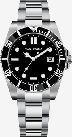 Watchpeople Analog Watch in Black: front