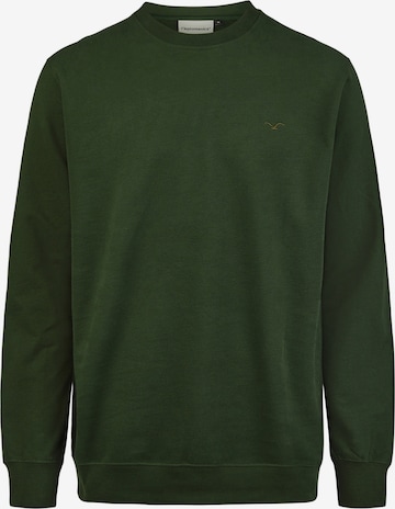 Cleptomanicx Sweatshirt 'Ligull' in Grün: Vorderseite