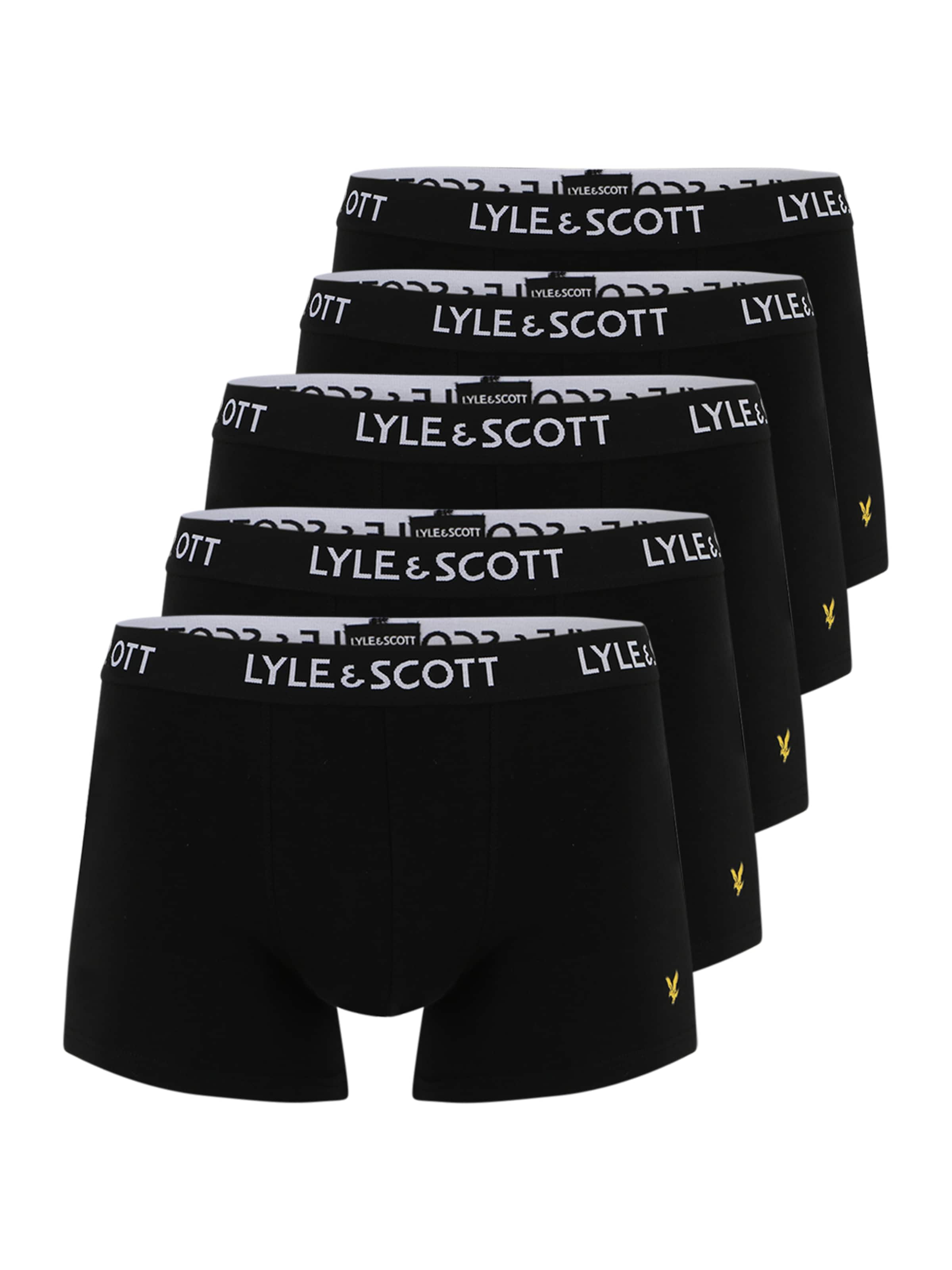 Lyle & Scott Boxer shorts 'MiIler' in Black: front