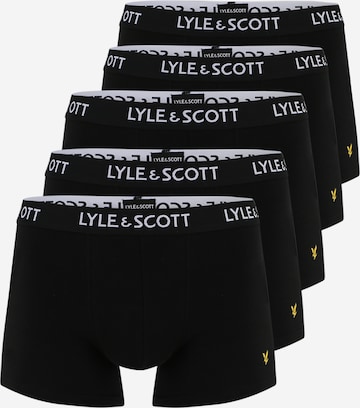 Lyle & Scott Boxerky 'MiIler' – černá: přední strana