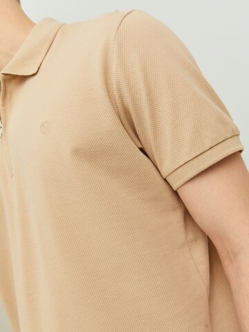 JACK & JONES Poloshirt 'Scott' in Beige