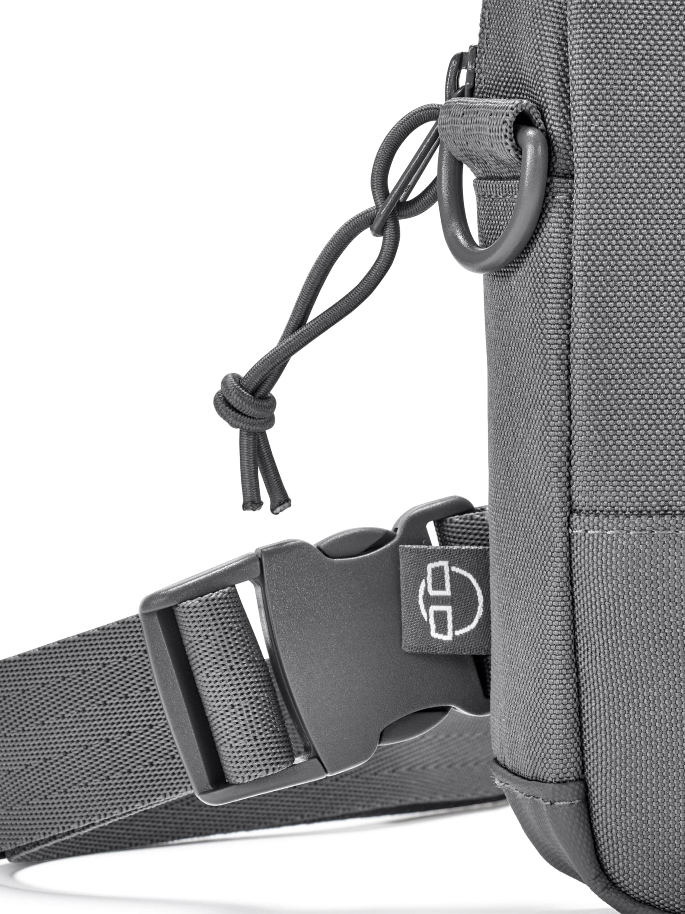 Johnny Urban Чанта за през рамо тип преметка 'Arthur' в сиво