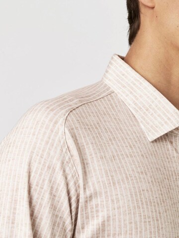Coupe slim Chemise DESOTO en beige