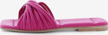 Kennel & Schmenger - Zapatos abiertos ' RIO ' en rosa: frente