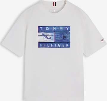 TOMMY HILFIGER T-Shirt in Weiß: Vorderseite
