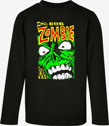 Merchcode Shirt 'Rob Zombie - Zombie' in Black: front