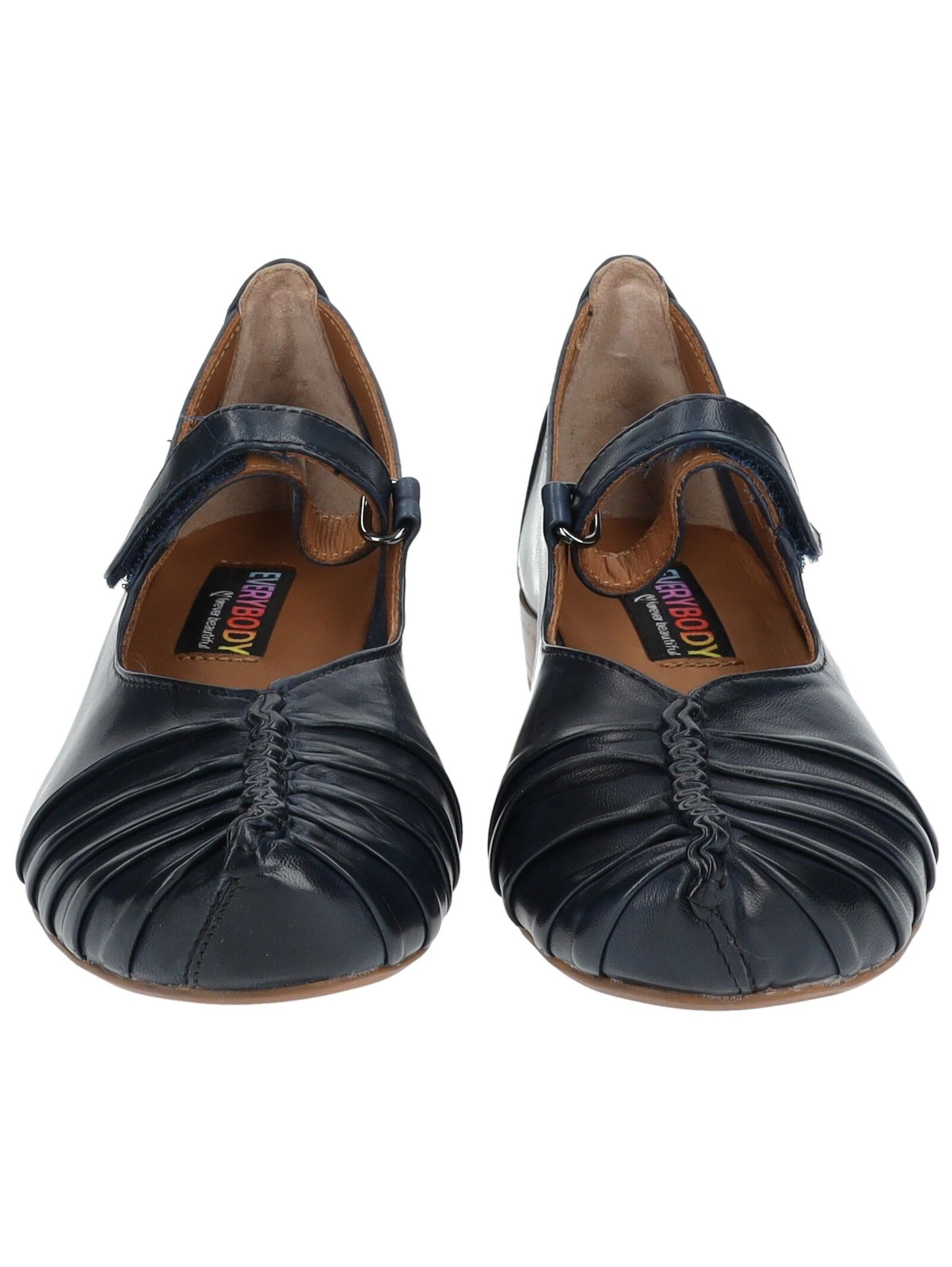 Ballerines à lanières Everybody en bleu