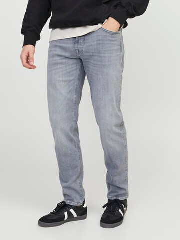 JACK & JONES Regular Jeans 'JJMike' in Grey: front