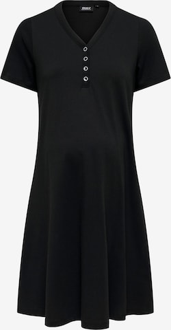 Robe 'OLMGloa' Only Maternity en noir : devant