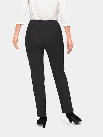 Goldner Regular Jeans 'Louisa' in Schwarz