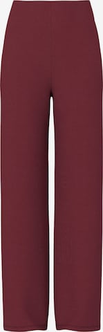 PIECES - Pantalón 'PCGUNHILD' en rojo: frente