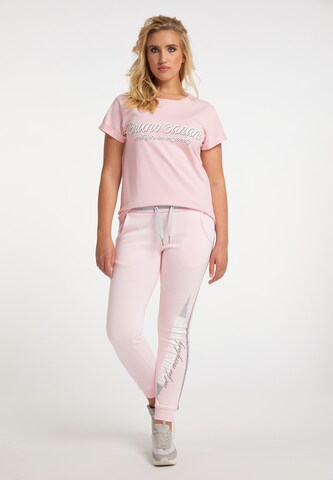 Bruno Banani T-Shirt 'Perry' in Pink