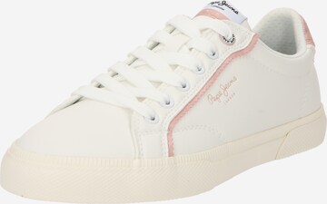 Sneaker low 'KENTON' de la Pepe Jeans pe alb: față