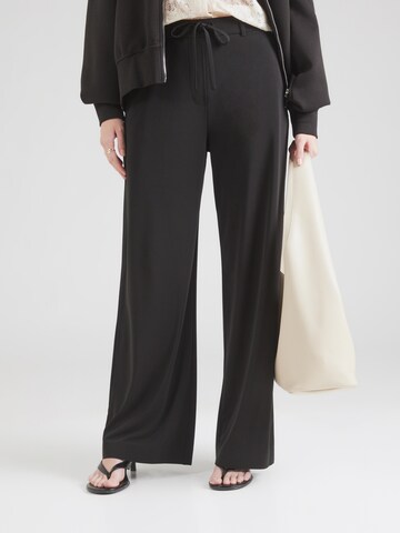 MM by Max Mara Широкий Штаны 'LEDOTTO' в Черный: спереди