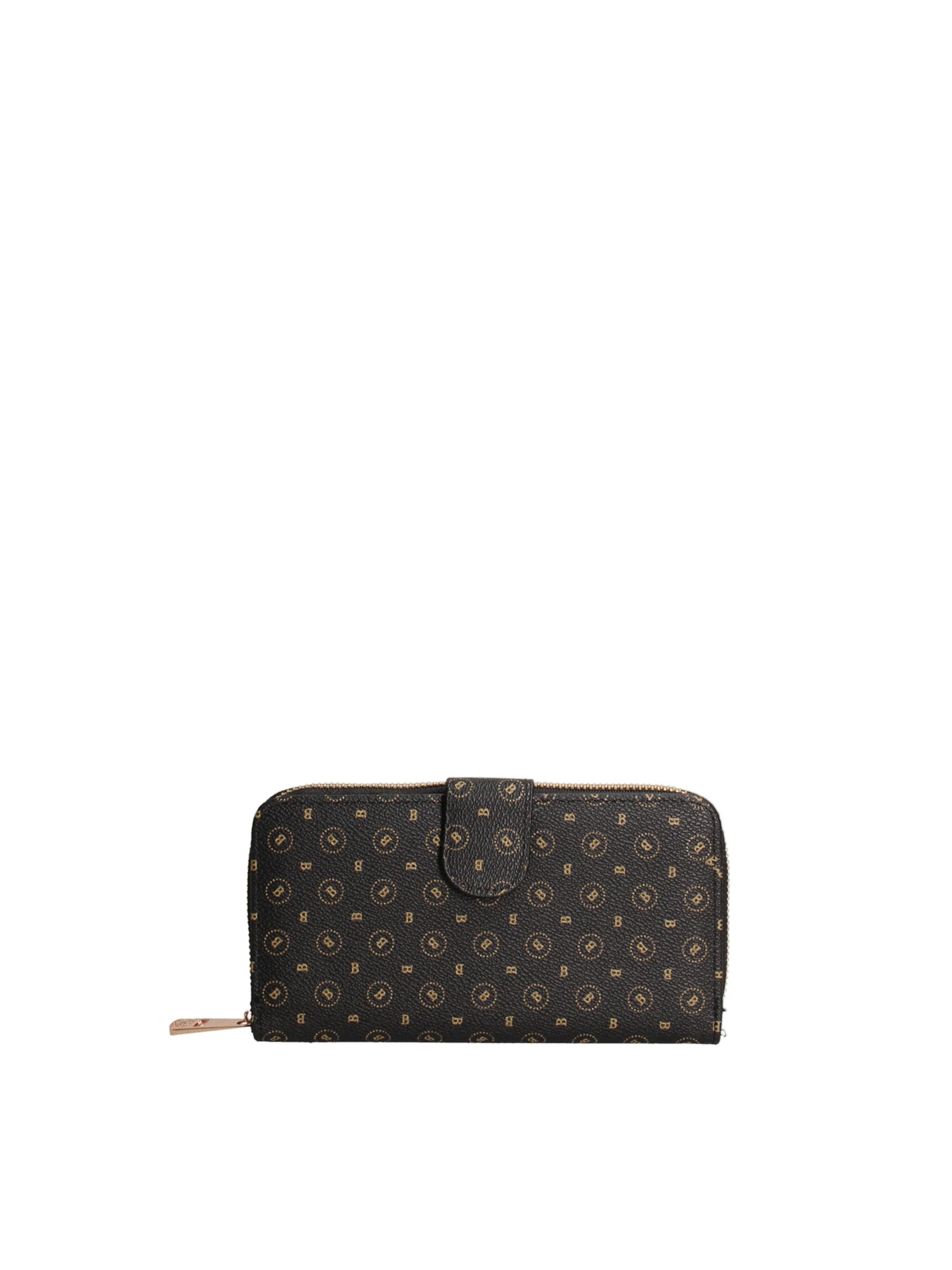 Portamonete di Briciole in nero: frontale