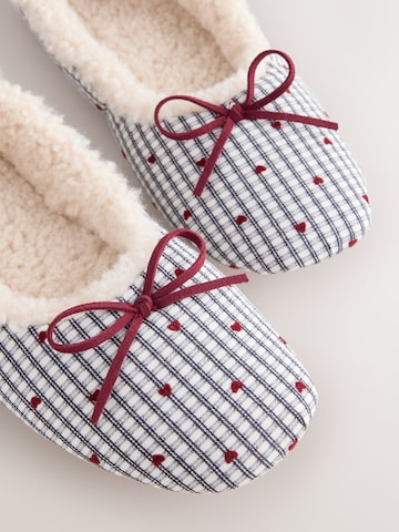 Next - Zapatillas de casa en gris