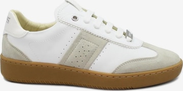 Baskets basses Keys en blanc : devant