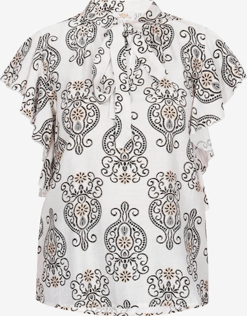 Chemisier usha FESTIVAL en noir : devant