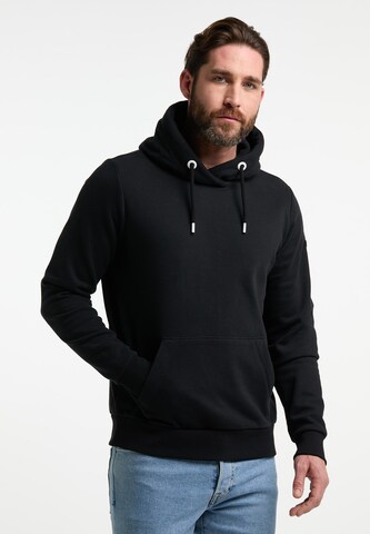 DreiMaster Maritim Sweatshirt in Zwart: voorkant